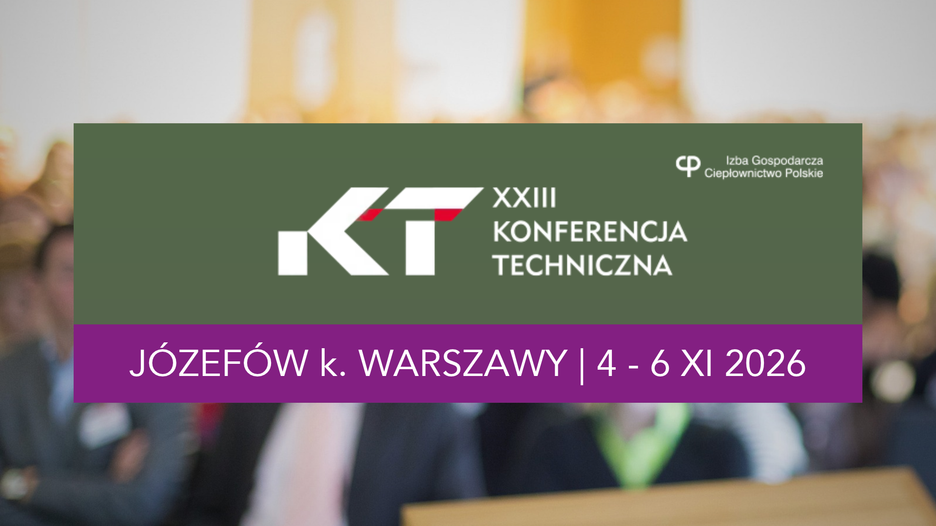 Elektrotermex na XXIII Konferencji Technicznej IGCP